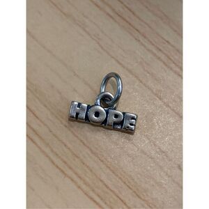 925 Hope Saying Sterling Silver Jewelry Charm